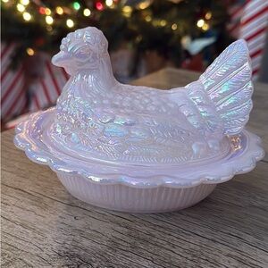 Mosser Carnival Pink Hen on Nest